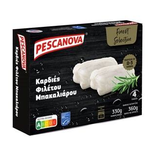 PESCANOVA | Καρδιές Φιλέτου Μπακαλιάρου 330g
