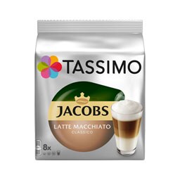 TASSIMO | ΚΑΦΕΣ ΕΣΠΡΕΣΟ LATTE MACCHIATO ΚΑΨΟΥΛΕΣ ΓΙΑ ΜΗΧΑΝΗ TASSIMO 473,5 GR