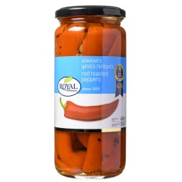ROYAL | Pickled Peppers Roasted Red 350g