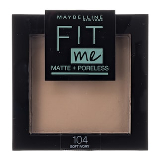 MAYBELLINE | Πούδρα Fit Me Matte & Poreless Soft Ivory 1 Τεμάχιο