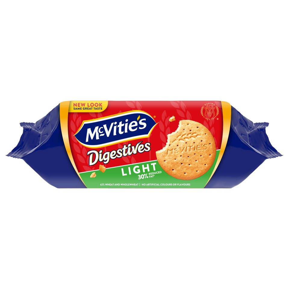 MC VITIES Μπισκότα Digestive 30% Λιγότερα Λιπαρά 250g