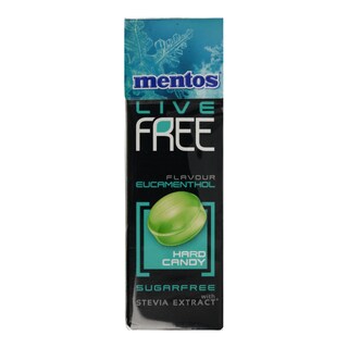 MENTOS | MENTOS FREE EUCAMENTHOL 33GR FREE ΜΕΝΤΑ 33 GR