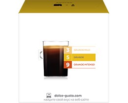 NESCAFE | DOLCE GUSTO | COFFEE FILTER GRANDE 16 Χ 8 GR