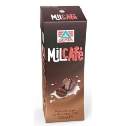 MILCAFE | Ρόφημα Καφέ Milcafe Με Ημιάπαχο Γάλα 230 ml