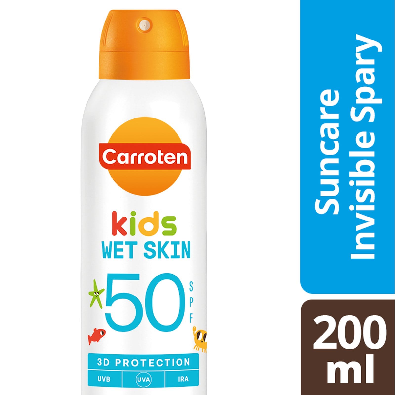Παιδικό Αντηλιακό Spray Διάφανο Kids Wet Skin 200ml