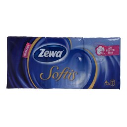 ZEWA | SOFTIS | ΧΑΡΤΟΜΑΝΤΗΛΑ TΣΕΠΗΣ MINI 9 ΤΕΜ