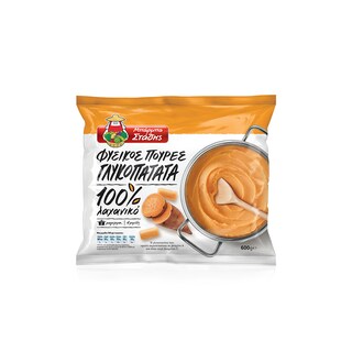 ΜΠΑΡΜΠΑ ΣΤΑΘΗΣ | B STATHIS MUSHED SWEET POTATO 600GR FRO ΓΛΥΚΟΠΑΤΑΤΑΣ ΚΑΤΕΨΥΓΜΕΝΟΣ 600GR