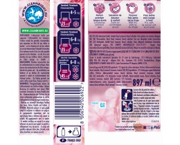 LENOR | Συμπυκνωμένο Μαλακτικό Divine Ruby Jasmine 26+13 Μεζούρες Δώρο