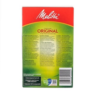 MELITTA | Φίλτρα Καφέ Original 1x2 40 Τεμάχια