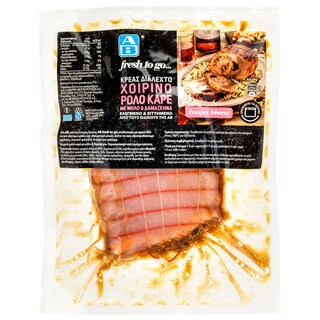 ΑΒ FRESH TO GO | Ρολό Χοιρινό Καρέ με Μήλο & Δαμάσκηνα Ελλάδας