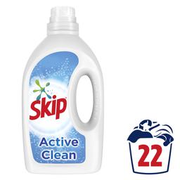 SKIP | Υγρό Πλυντηρίου Ρούχων Active Clean 22 Μεζούρες