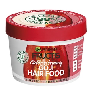 FRUCTIS | Μάσκα Μαλλιών Hair Food Goji Βαμμένα Μαλλιά 390ml