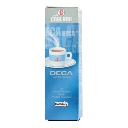 CALGIARI | ΚΑΦΕΣ ΕΣΠΡΕΣΟ DECAFEINE ΚΑΨΟΥΛΕΣ ΣΥΜΒΑΤΕΣ ΜΕ ΜΗΧΑΝΗ CAFFITALY 10 X 8 GR