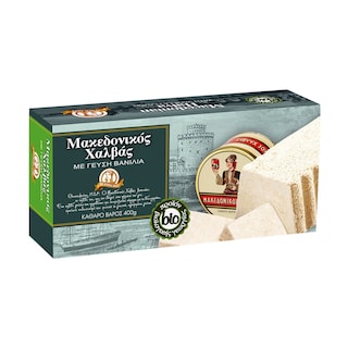 ΜΑΚΕΔΟΝΙΚΟΣ | Χαλβάς Βανίλια Βιολογικός 400g