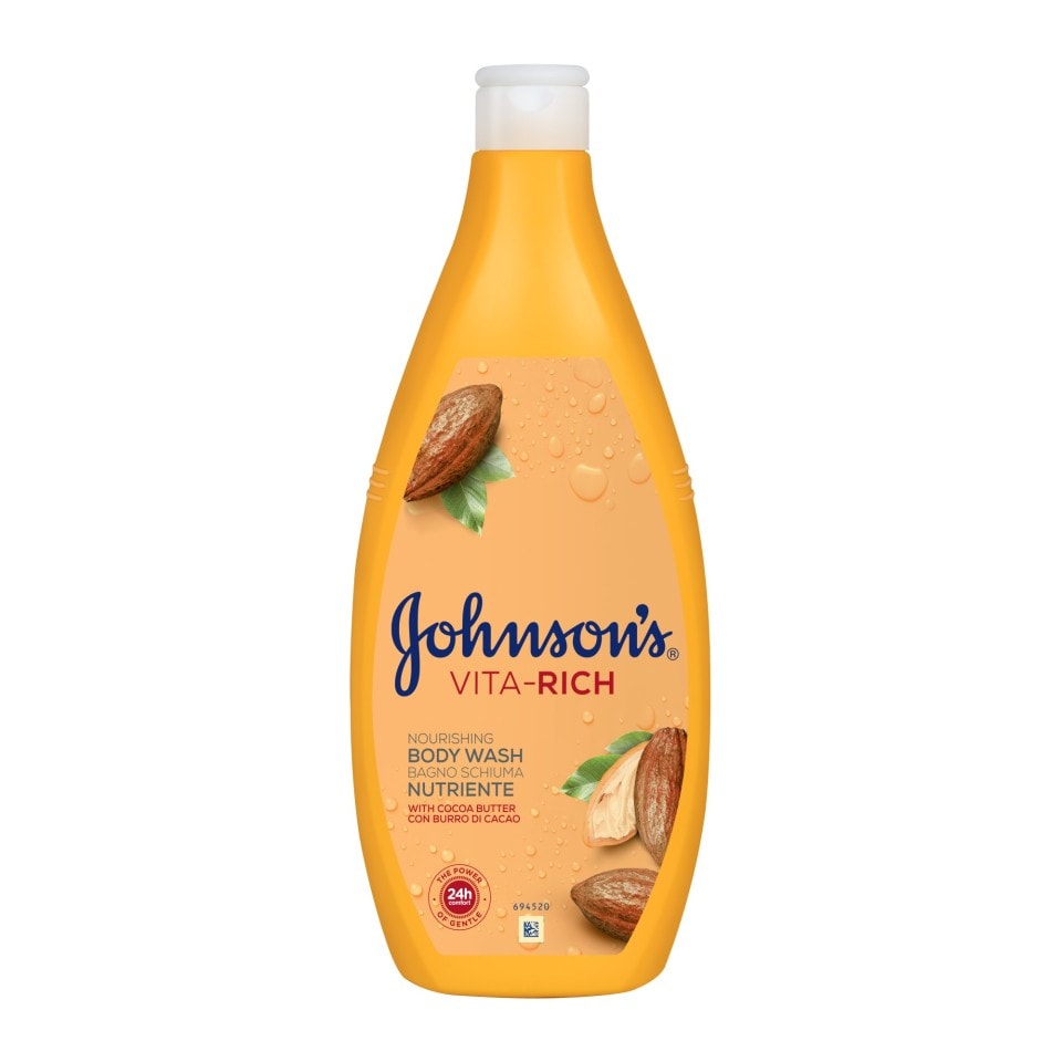 JOHNSON Αφρόλουτρο Vita Rich Θρέψη Βούτυρο Κακάο 750ml