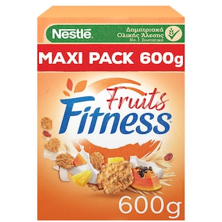 FITNESS | Δημητριακά Ολικής Άλεσης Με Φρούτα 600gr
