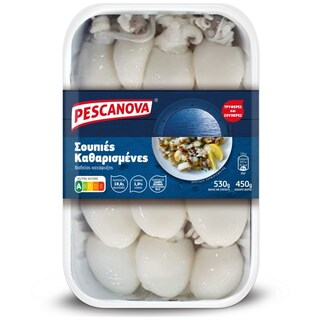 PESCANOVA | Σουπιές Ινδίας Καθαρισμένες 450g