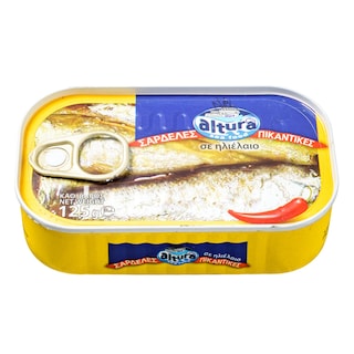 ALTURA | Σαρδέλες Πικάντικες 90g