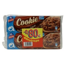 ΑΛΛΑΤΙΝΗ | COOKIES | ΜΠΙΣΚΟΤΑ COOKIES ΣΟΚΟΛΑΤΑ 175 GR .