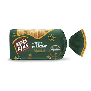 ΚΡΙΣ ΚΡΙΣ | Ψωμί Τόστ Σταρένιο με Σίκαλη 360g