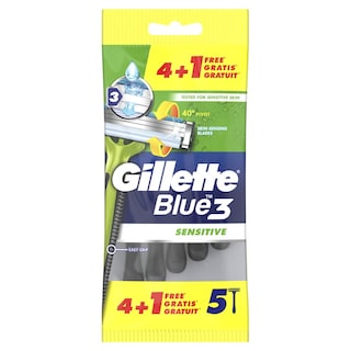 GILLETTE | Ξυραφάκια Μιας Χρήσης Blue 3 4+1 Τεμάχια 5 Τεμάχια