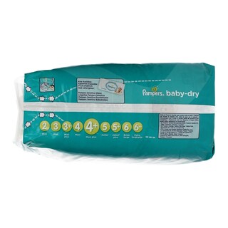 PAMPERS | BABY DRY | ΠΑΝΕΣ ΜΩΡΟΥ MAXI PLUS No 4+ 39 ΤΕΜ