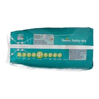 PAMPERS | BABY DRY | ΠΑΝΕΣ ΜΩΡΟΥ MAXI PLUS No 4+ 39 ΤΕΜ