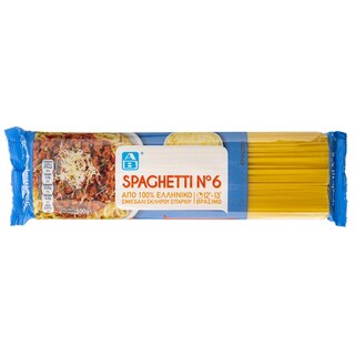 ΑΒ | Μακαρόνια Σπαγγέτι Νο 6 500 gr