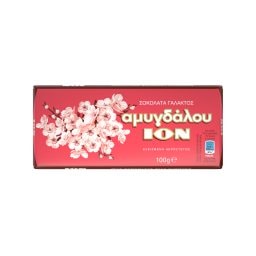 ΙΟΝ | Σοκολάτα Γάλακτος Αμυγδάλου 100gr