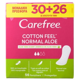CAREFREE | CAREFREE ALOE  30P+26P SP