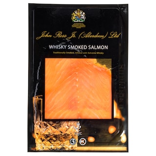 JOHN ROSS | SMOKED SALMON ΜΑΡΙΝΑΡΙΣΜΕΝΟΣ ΜΕ ΟΥΙΣΚΙ JOHN ROSS 100GR
