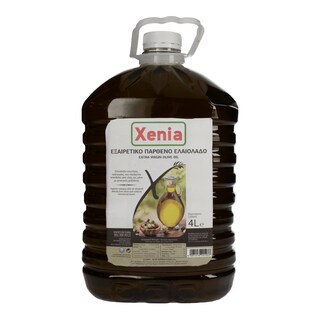 XENIA | XENIA EX. VIRGIN OLIVE OIL 4LT PET
