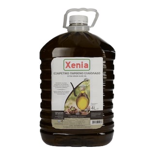 XENIA | XENIA EX. VIRGIN OLIVE OIL 4LT PET