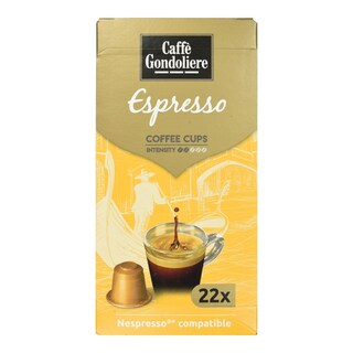 GONDOLIERE | Κάψουλες Καφέ Espresso 22x5g