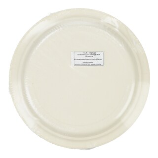 DUNI BIO | DUNI BIODEGR.PAPER PLATE 18CM 25PCS