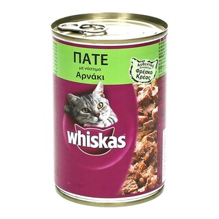 WHISKAS | ΓΑΤΟΤΡΟΦΗ ΑΡΝΑΚΙ 400 GR