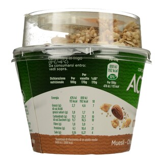 ACTIVIA | Επιδόρπιο Γιαουρτιού Mix & Go Μούσλι Κινόα 170g