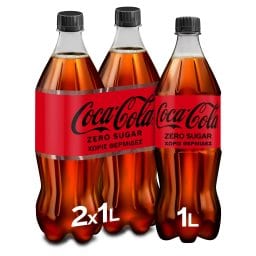 Αναψυκτικό Cola Zero Φιάλη 2x1lt