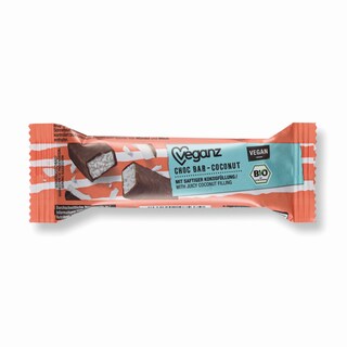 VEGANZ | Μπάρα Καρύδας Σοκολάτα 40g