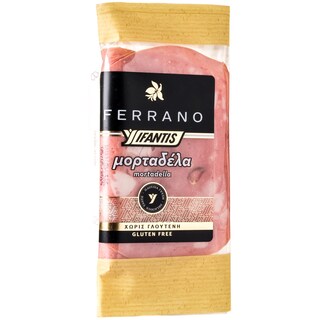 FERRANO | Μορταδέλα Ferrano Φέτες Χωρίς Γλουτένη 70gr