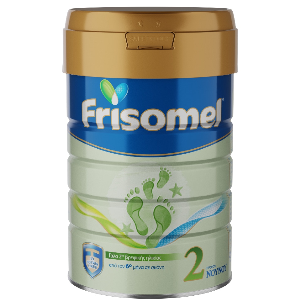 FRISOMEL Γάλα 2ης Βρεφικής Ηλικίας Σκόνη Βρέφη 6 μηνών 800g