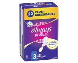 ALWAYS | Σερβιέτες Ultra Platinum Day & Night 22 Τεμάχια