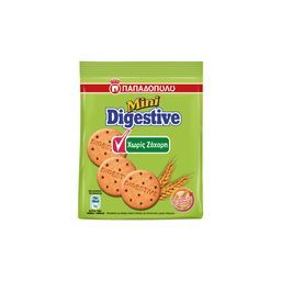 Μπισκότα Mini Digestive Χωρίς Ζάχαρη 70g
