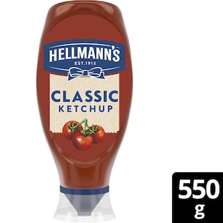 HELLMANN'S | Κέτσαπ Κλασική Top Down 550g