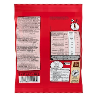 KITKAT | KIT KAT SANTA 6x11GR Γκοφρέτα Santa Mini 6x11gr