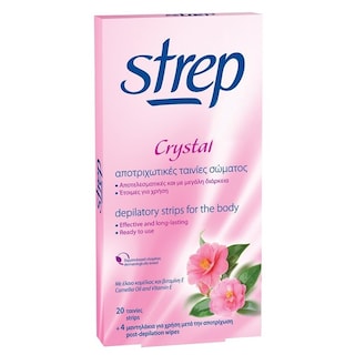 STREP | Αποτριχωτικές Ταινίες Σώματος 20 Τεμάχια