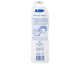 AIM | Οδοντόβουρτσα Vertical Expert Μέτρια 2 Τεμάχια 1+1 Δώρο