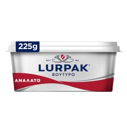 LURPAK | Βούτυρο Ανάλατο Σκαφάκι 225g