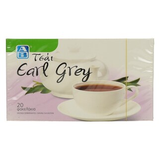 ΑΒ | ΤΣΑΪ EARL GREY 20 ΦΑΚΕΛΑ Χ 2 GR