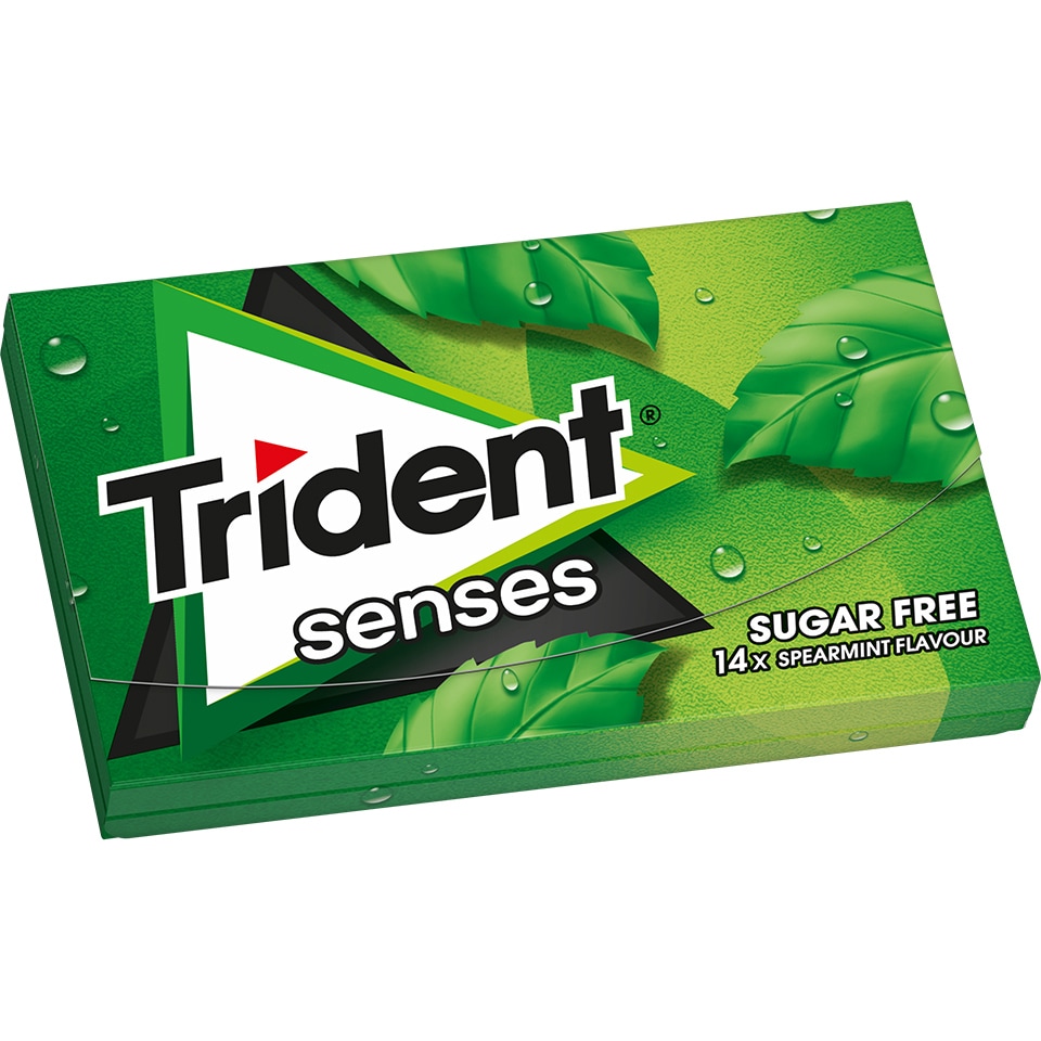 TRIDENT Τσίκλα Senses Δυόσμος 27gr